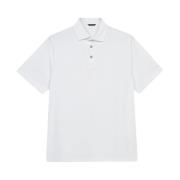 Witte Katoenen Polo Shirt Brooks Brothers , White , Heren