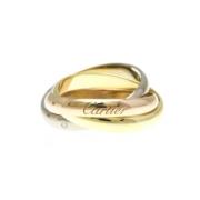 Pre-owned White Gold rings Cartier Vintage , Yellow , Dames