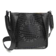 Pre-owned Leather shoulder-bags Stella McCartney Pre-owned , Black , D...