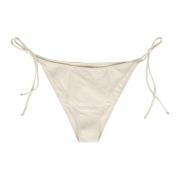 Lace-Up Bikini met Virgo Stijl MC2 Saint Barth , Beige , Dames