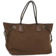 Pre-owned Canvas celine-bags Celine Vintage , Brown , Dames