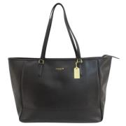 Pre-owned Leather totes Coach Pre-owned , Black , Dames