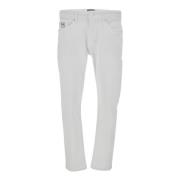 Witte Jeans voor Heren Regular Fit Versace Jeans Couture , White , Her...