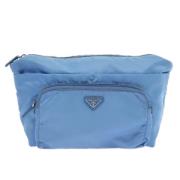 Pre-owned Fabric prada-bags Prada Vintage , Blue , Dames