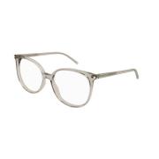 Beige Stijlvolle Zonnebril Saint Laurent , Beige , Unisex