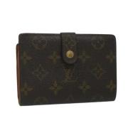 Pre-owned Canvas wallets Louis Vuitton Vintage , Brown , Dames