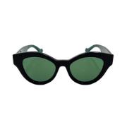 Pre-owned Plastic sunglasses Gucci Vintage , Green , Dames