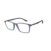 Blauw Montuur Zonnebril Emporio Armani , Blue , Unisex