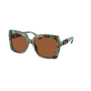 Groene Amberzonnenbril Michael Kors , Multicolor , Unisex