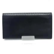 Pre-owned Leather wallets Fendi Vintage , Black , Dames