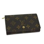 Pre-owned Canvas wallets Louis Vuitton Vintage , Brown , Dames