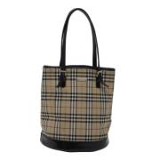 Pre-owned Canvas totes Burberry Vintage , Multicolor , Dames