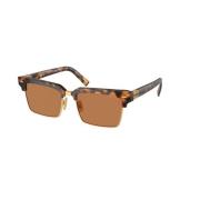 Bruine Carey Zonnebril Miu Miu , Brown , Unisex