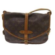 Pre-owned Canvas louis-vuitton-bags Louis Vuitton Vintage , Brown , Da...