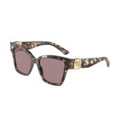 Bruin montuur met bruine en lichtpaarse lenzen Dolce & Gabbana , Brown...