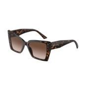 Stijlvolle zonnebril bruine gradiëntlenzen Jimmy Choo , Brown , Unisex