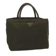 Pre-owned Nylon totes Prada Vintage , Green , Dames