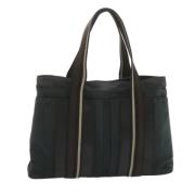 Pre-owned Canvas totes Hermès Vintage , Black , Dames