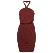 Pre-owned Knit dresses Gucci Vintage , Red , Dames