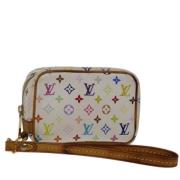 Pre-owned Canvas pouches Louis Vuitton Vintage , Multicolor , Dames