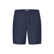 Garment Dyed Short in Donkerblauw Casual Friday , Blue , Heren