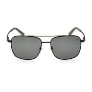 Navigator Zonnebril Gepolariseerde Groene Lens Timberland , Black , Un...