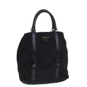 Pre-owned Nylon handbags Prada Vintage , Black , Dames