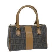 Pre-owned Canvas handbags Fendi Vintage , Brown , Dames