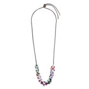 Beatle Ketting Lichtblauw/Rood/Crème Colville , Multicolor , Dames