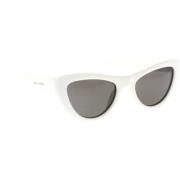 Stijlvolle SL Zonnebril Saint Laurent , White , Dames