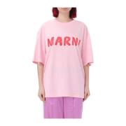 Roze T-shirts en Polos Marni , Pink , Dames