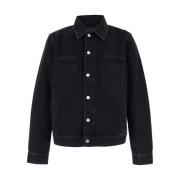 Jacket met Knopen en Logopatch Givenchy , Black , Heren