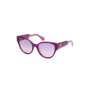 Violet Gradient Zonnebril Mo0095-81Z Max & Co , Pink , Dames