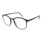 Donkergrijze Brillen EOS View Silhouette , Gray , Unisex