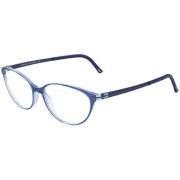 Blauw Accent Brillenmontuur Silhouette , Blue , Unisex