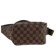 Pre-owned Canvas shoulder-bags Louis Vuitton Vintage , Brown , Dames