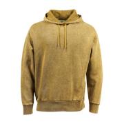 Zuurkolom Gedrukte Hoodie Sweatshirt Aries , Beige , Heren