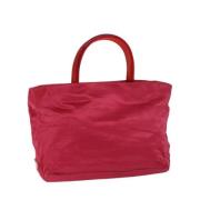 Pre-owned Satin handbags Prada Vintage , Red , Dames