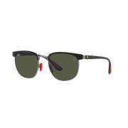 Ferrari Scuderia Zonnebril Zwart Ruthenium/Grijs Ray-Ban , Black , Uni...