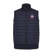 Blauwe Hybride Gebreide Vest Kleding Canada Goose , Blue , Heren