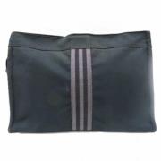 Pre-owned Canvas clutches Hermès Vintage , Black , Dames