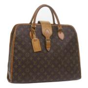 Pre-owned Canvas louis-vuitton-bags Louis Vuitton Vintage , Brown , Da...