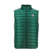 Mouwloos Puffer Vest - Just Over the Top Jott , Green , Heren