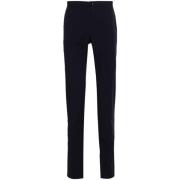 Blauwe Slim Fit Broek Incotex , Blue , Heren