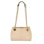 Pre-owned Leather louis-vuitton-bags Louis Vuitton Vintage , Beige , D...