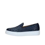 Heren Leren Loafers Exton , Blue , Heren