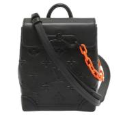 Pre-owned Leather louis-vuitton-bags Louis Vuitton Vintage , Black , D...