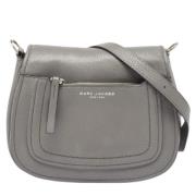 Pre-owned Leather crossbody-bags Marc Jacobs Pre-owned , Gray , Dames