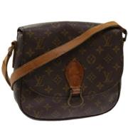 Pre-owned Canvas louis-vuitton-bags Louis Vuitton Vintage , Brown , Da...