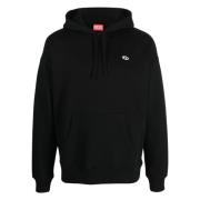 Hoodie met ROB Hood Doval Diesel , Black , Heren